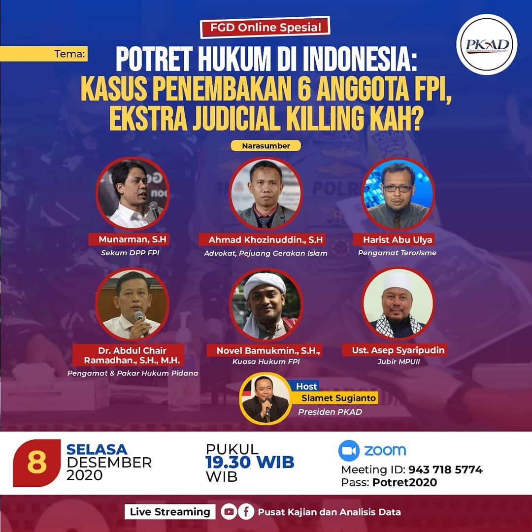 [DISKUSI] Kasus Penembakan 6 Anggota FPI, Extra Judicial Killing Kah?